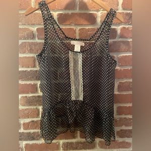 Polka dot camisole